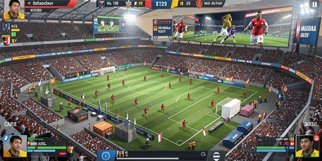 Berbagai karakter unik untuk dipilih dan dimainkan.