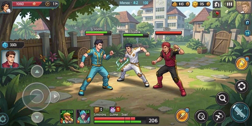 Level yang menantang dan penuh adrenalin.