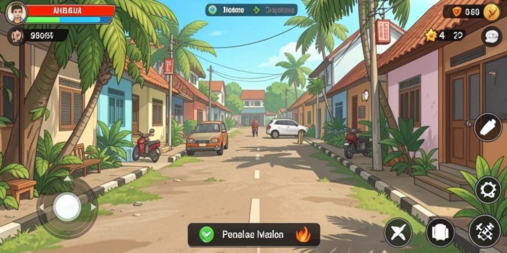 Interaksi multiplayer yang mengasyikkan dan kompetitif.