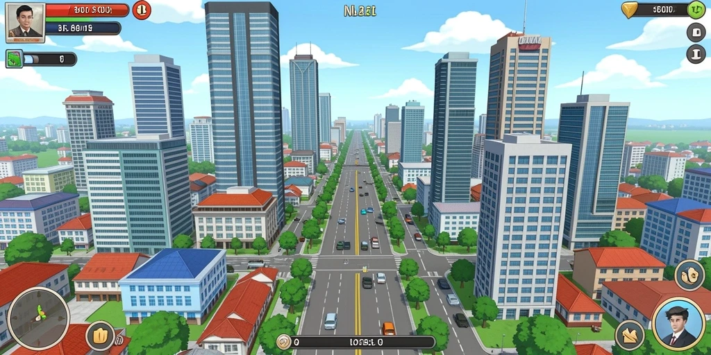 Grafik berkualitas tinggi menambah keseruan bermain.