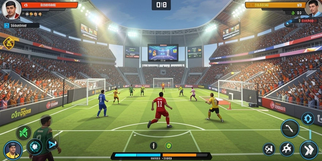 Tantangan menarik di setiap level permainan.