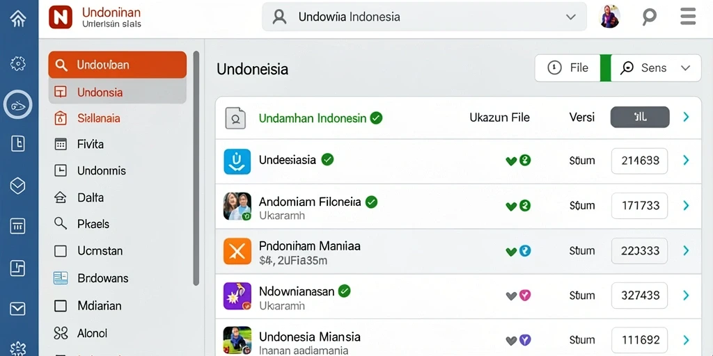 Leaderboard yang menampilkan peringkat pemain.