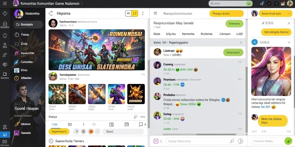 Mode permainan yang seru dan beragam.