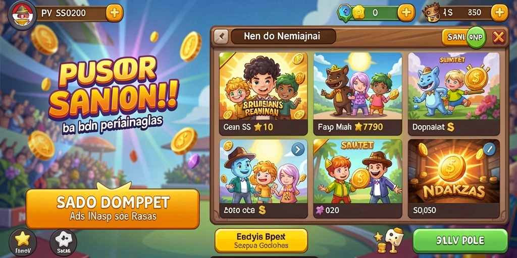 Beragam level dengan tantangan menarik.
