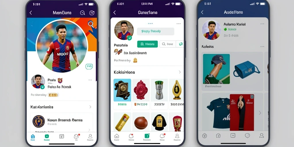 Aksi pertandingan seru di arena hoki.